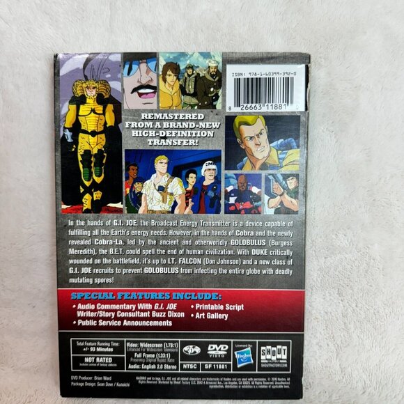 G.I. Joe: A Real American Hero DVD - The Movie Special Edition 1987 - Picture 2 of 4